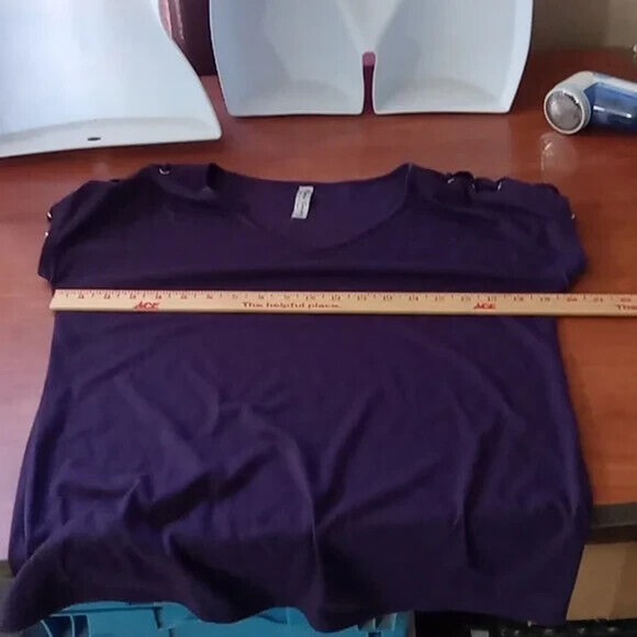 Per Seption Concept size medium purple shirt * - Picture 4 of 9